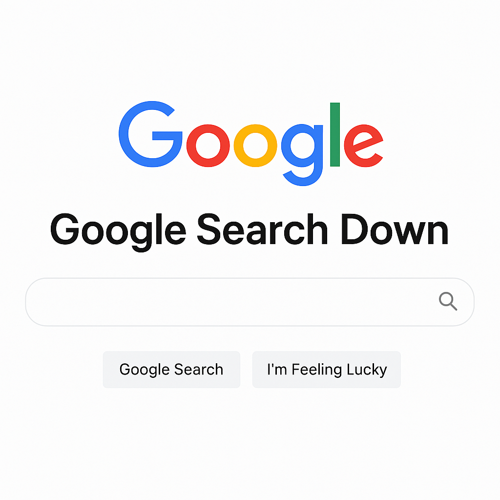 Google Search Down