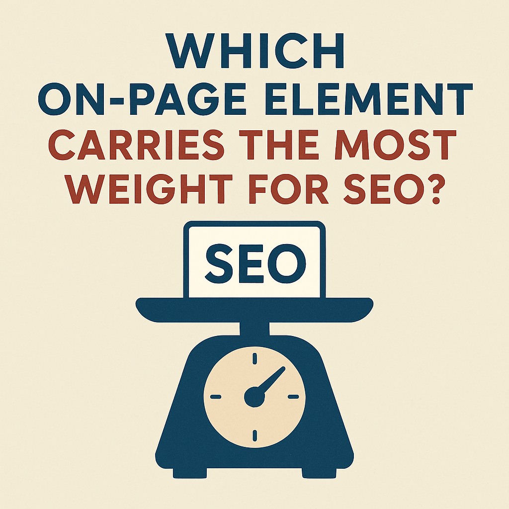 Which On-Page Element Carries the Most Weight for SEO?